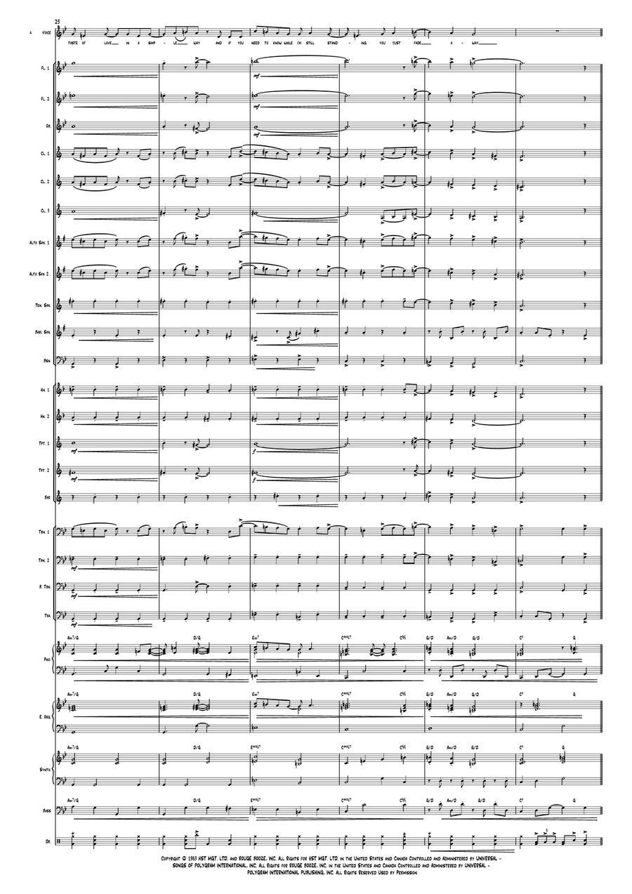 I'm Still Standing Concert Band scores gallery preview page 4