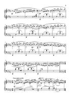 Moment Musicaux, Op 16, No.1 Piano Solo scores gallery preview page 3