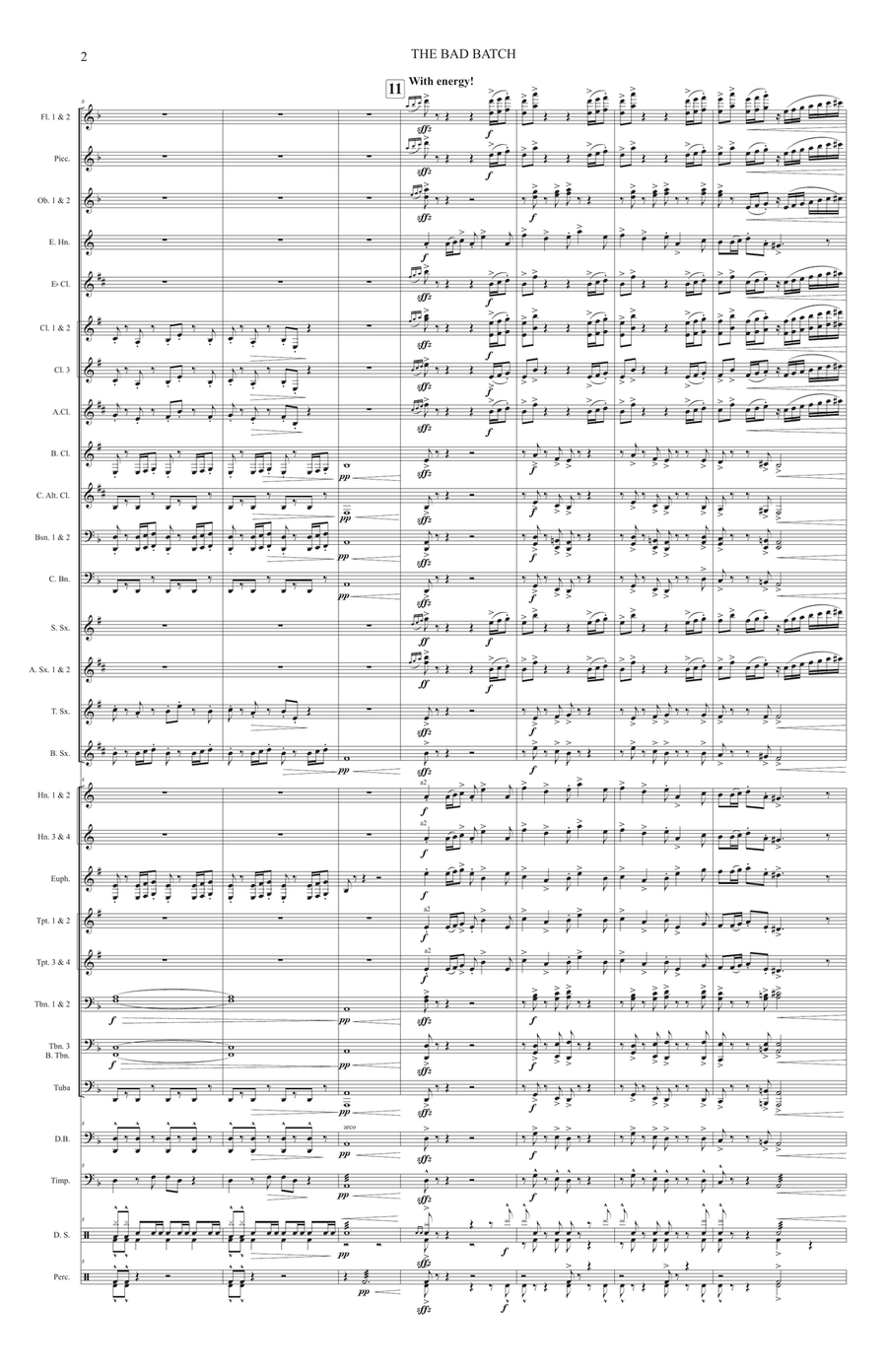 Star Wars; The Bad Batch Star Wars; The Bad Batch Concert Band scores gallery preview page 2