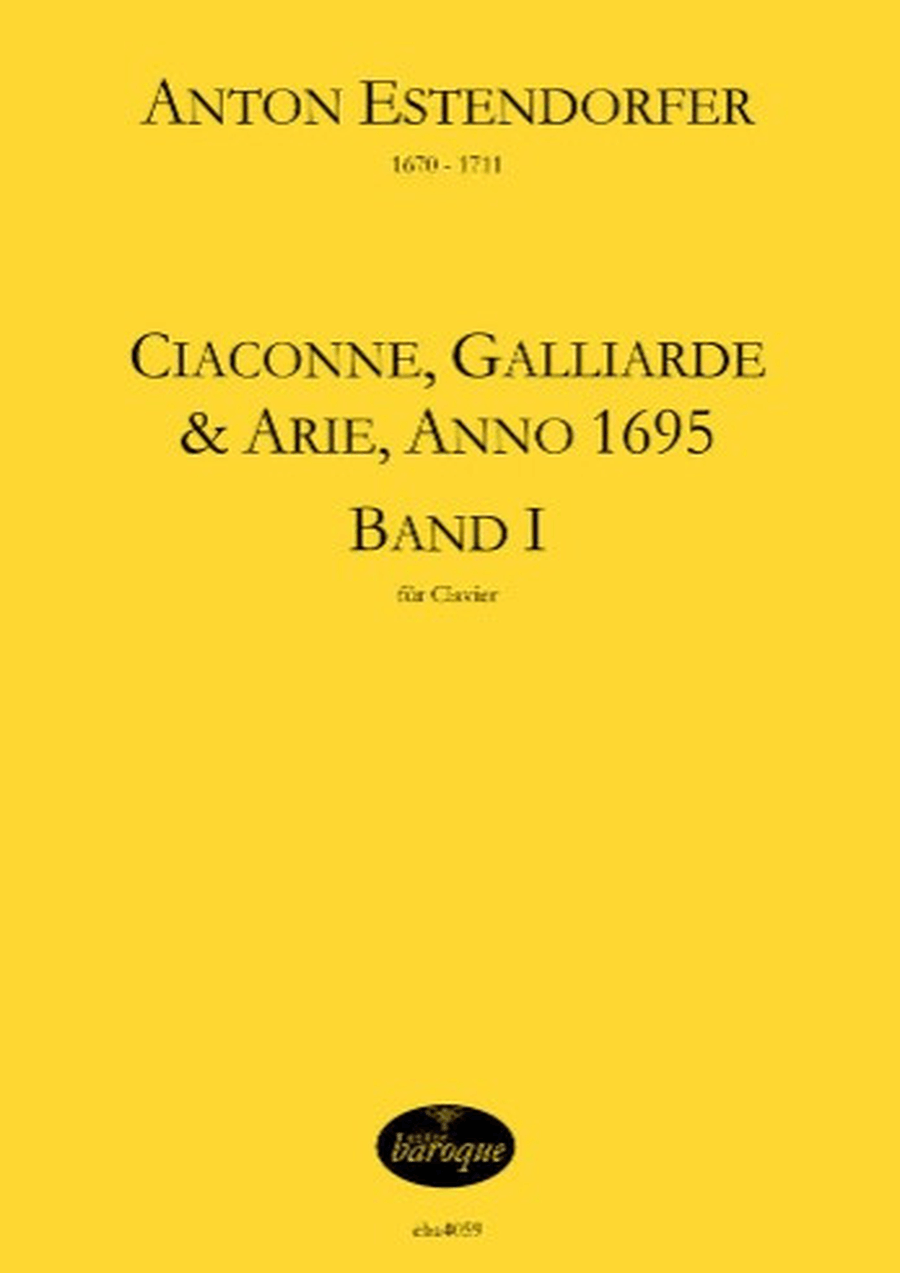 Ciaconne Galliarde + Arie 1 (anno 1695) Vol. 1 Piano Solo scores gallery preview page 1
