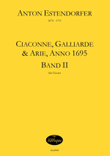 Ciaconne Galliarde + Arie 2 (anno 1695) Vol. 2