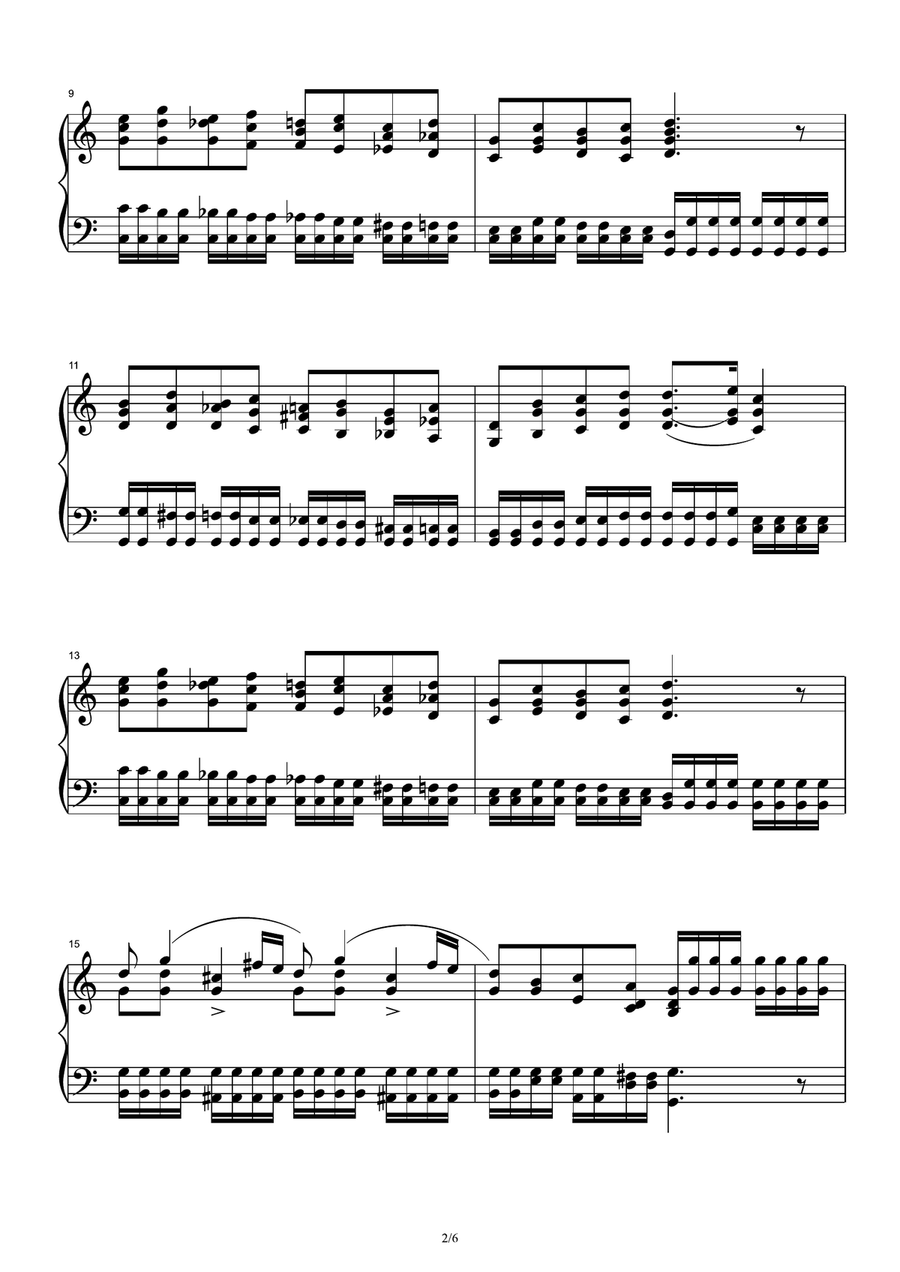 Etude Op.72 No.4 - Moritz Moszkowski Piano Method scores gallery preview page 2