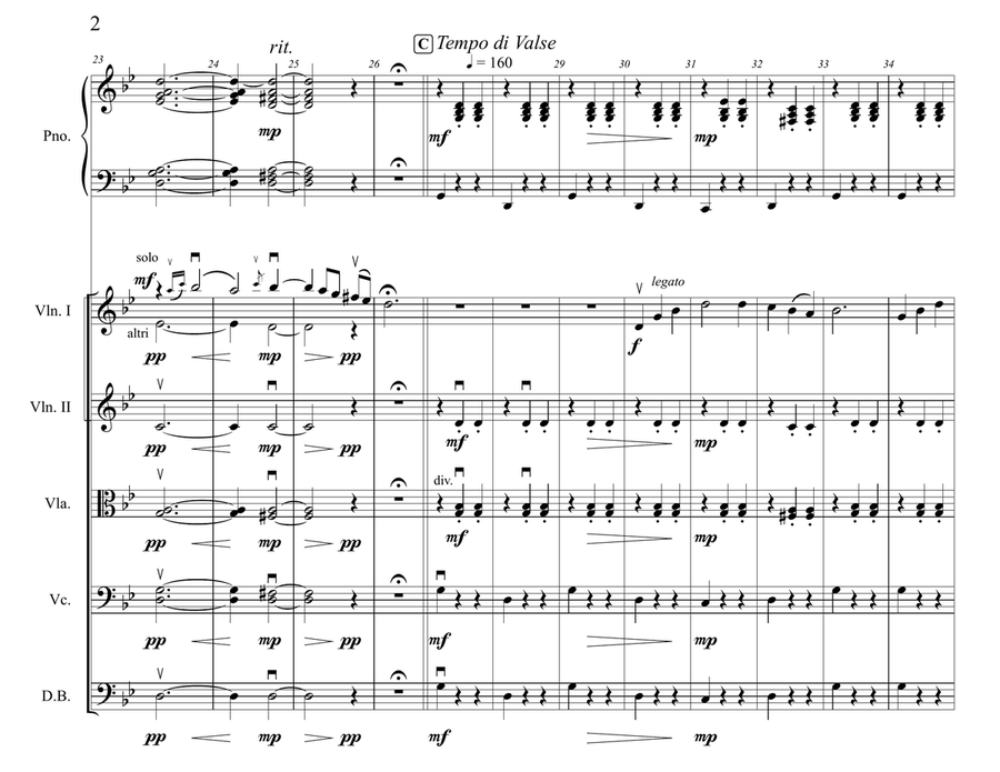 Merry-Go-Round Of Life Merry-Go-Round Of Life String Orchestra scores gallery preview page 3