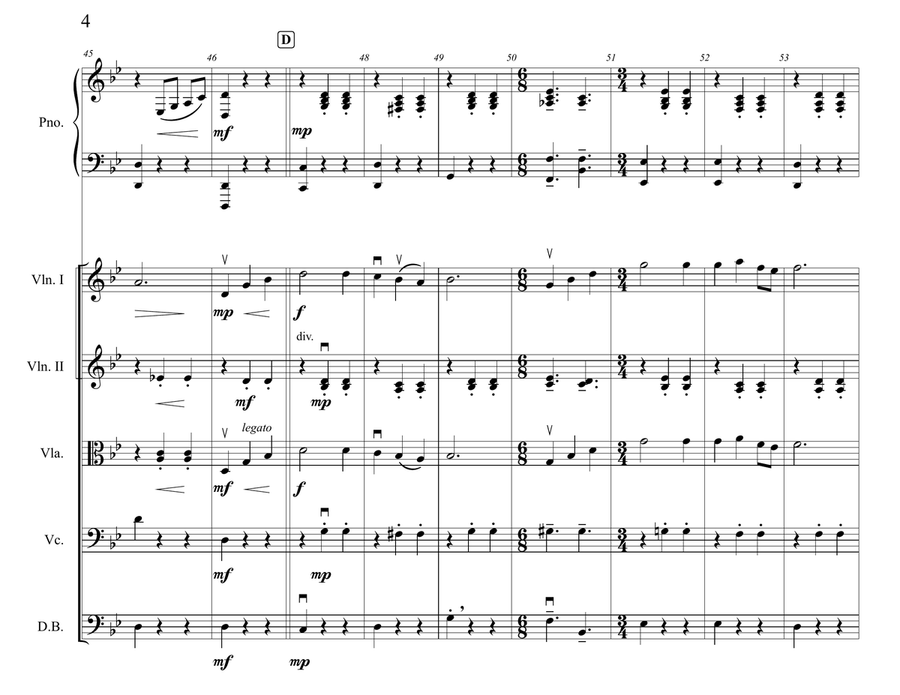 Merry-Go-Round Of Life Merry-Go-Round Of Life String Orchestra scores gallery preview page 5