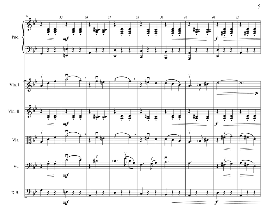 Merry-Go-Round Of Life Merry-Go-Round Of Life String Orchestra scores gallery preview page 6