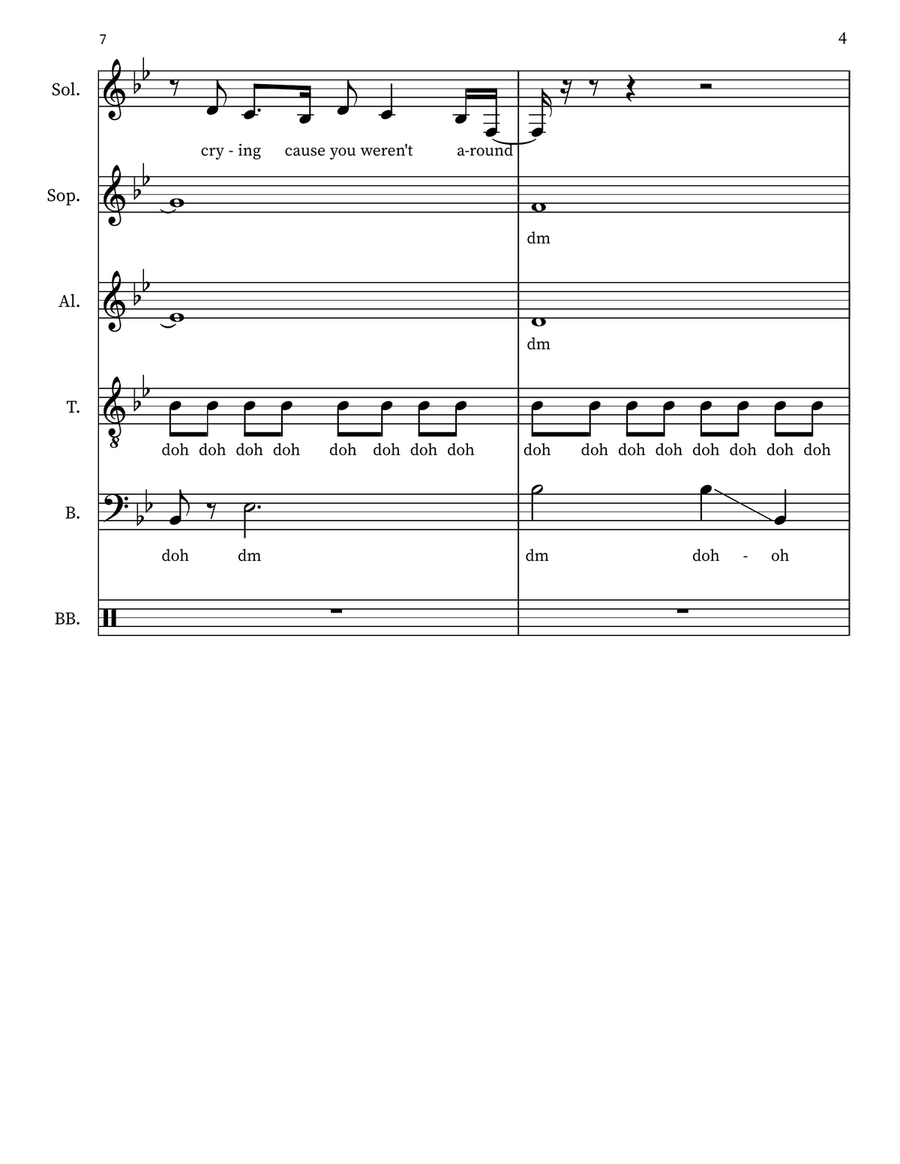 Drivers License Drivers License 4-Part scores gallery preview page 4