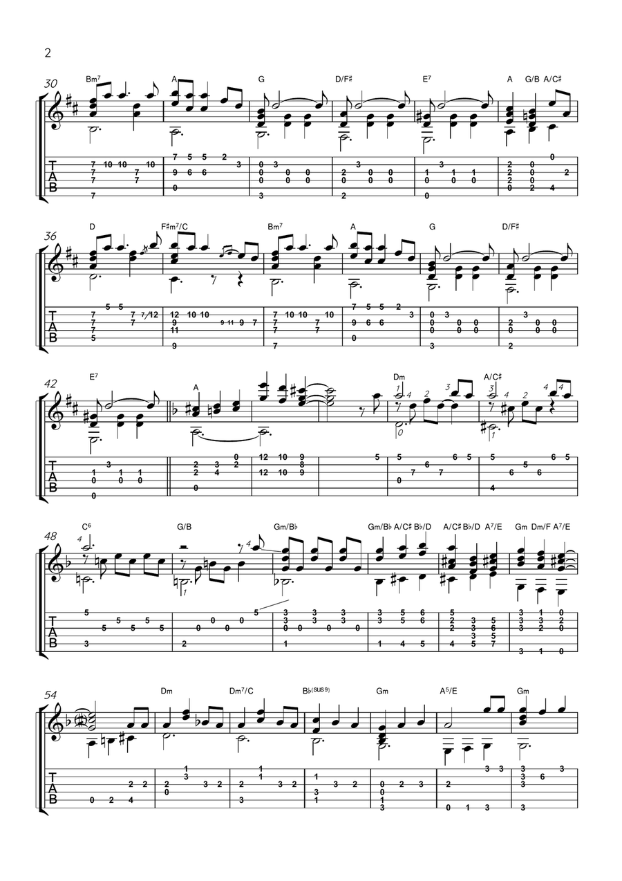Time in a bottle Time in a bottle Acoustic Guitar scores gallery preview page 2