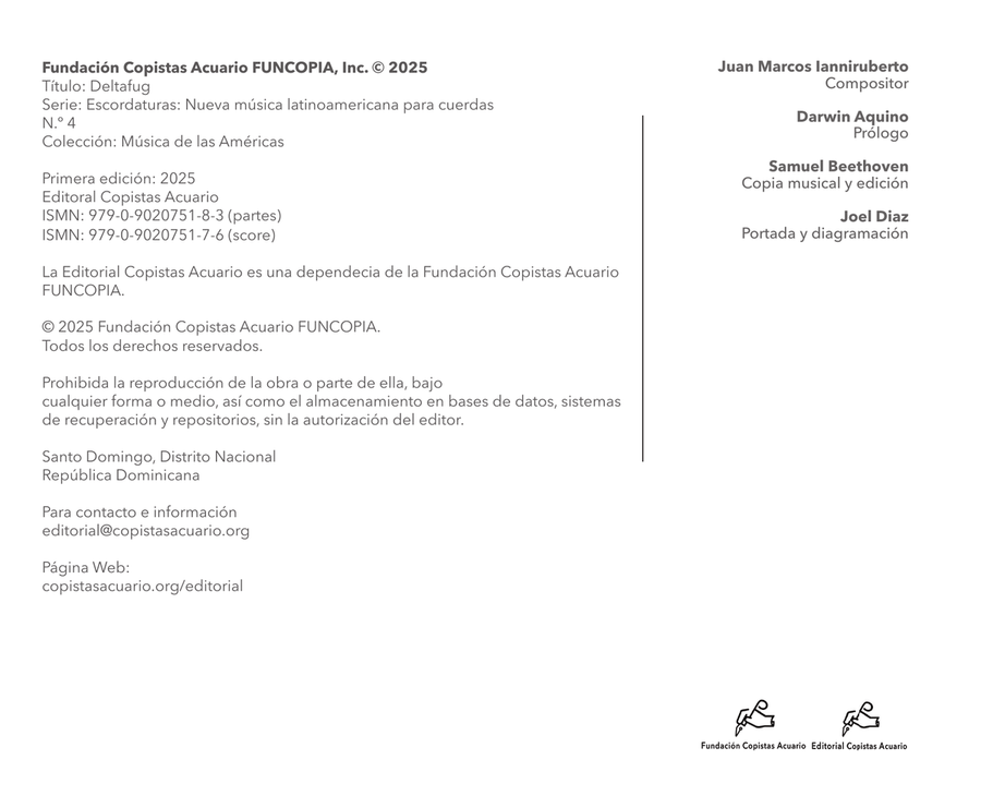Deltafug (Score) String Quartet scores gallery preview page 4