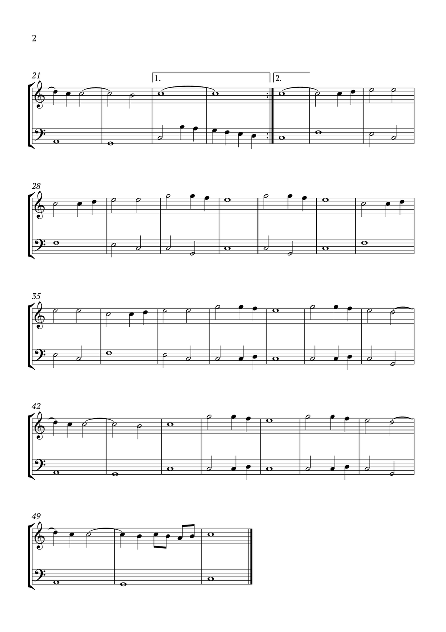 Dance Woodwind Duet scores gallery preview page 2