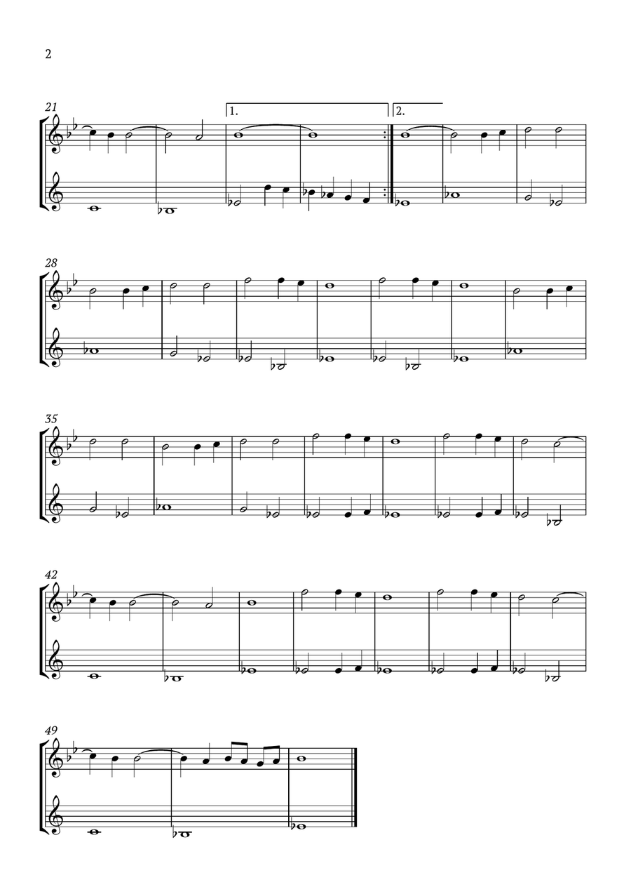 Dance Brass Duet scores gallery preview page 2