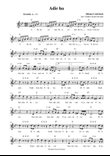 Adir Hu (Carlebach) for solo voice and guitar (Passover)