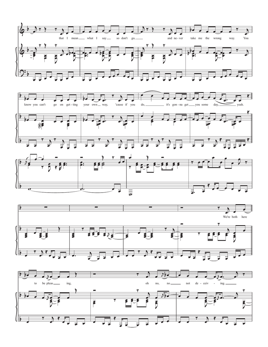 Only You Know And I Know Only You Know And I Know Piano, Vocal scores gallery preview page 2