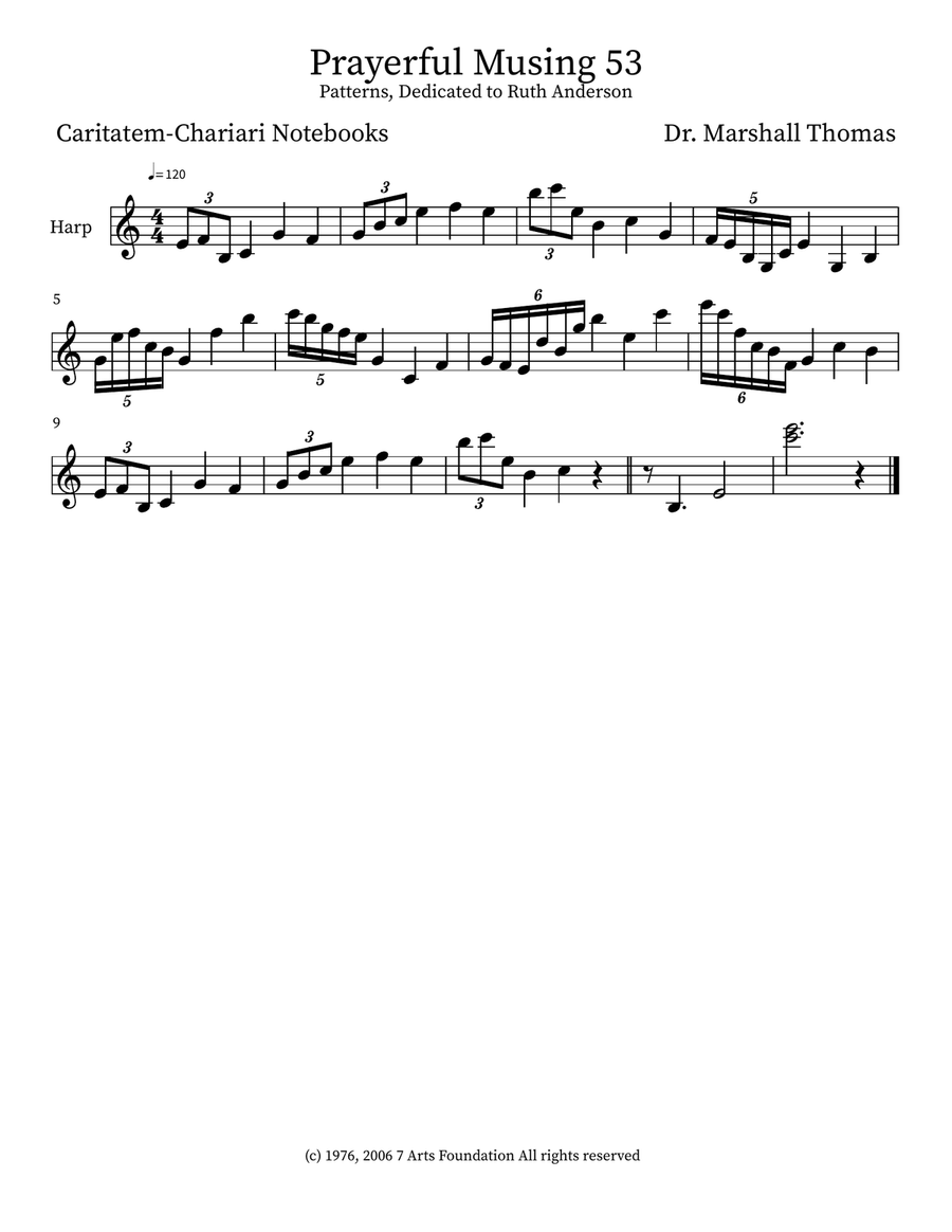 Prayerful Musing 53 Prayerful Musing 53 Small Ensemble scores gallery preview page 3
