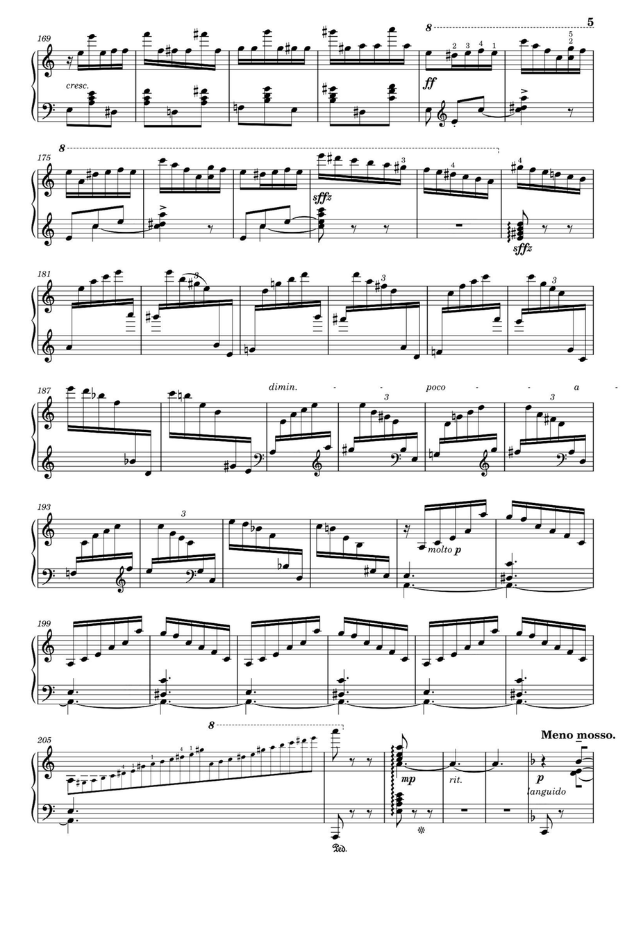 Caprice Espagnol Op.37 - Moritz Moszkowski Piano Solo scores gallery preview page 5