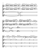Down In The Park Saxophone Quartet scores gallery preview page 3