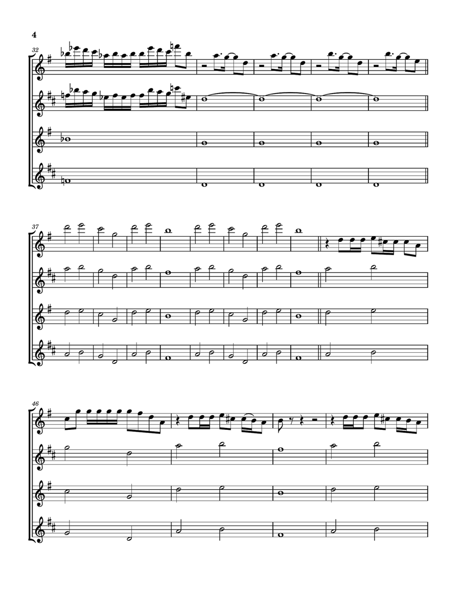 Down In The Park Saxophone Quartet - Digital Sheet Music page 5