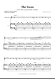 The Swan (Saint-Saëns) - Classical Sheet Music