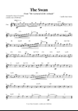 The Swan (Saint-Saëns) - Classical Sheet Music