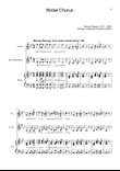 Bridal Chorus. R. Wagner - Violin, A. Sax. and Piano. Score and Parts.
