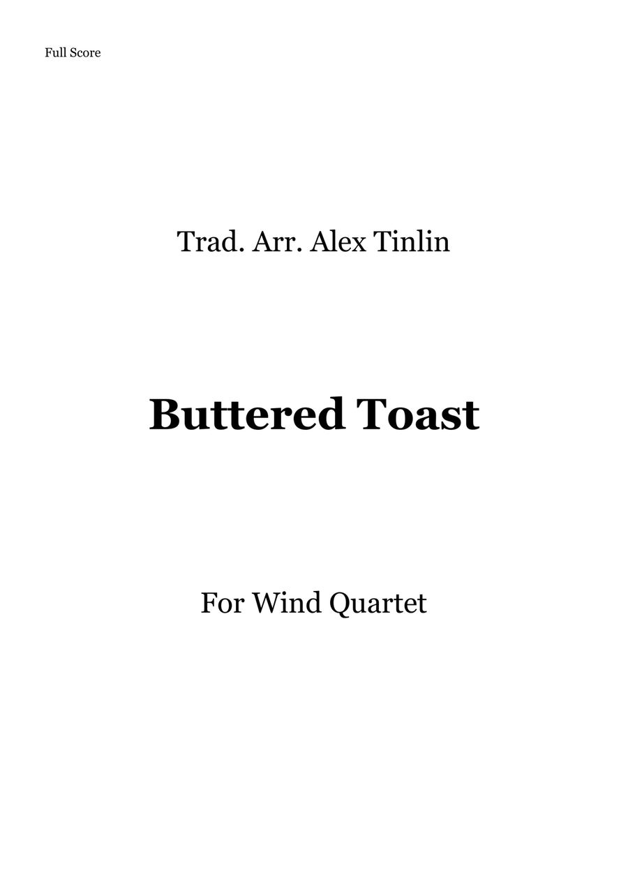 Buttered Toast Buttered Toast Woodwind Quartet scores gallery preview page 1