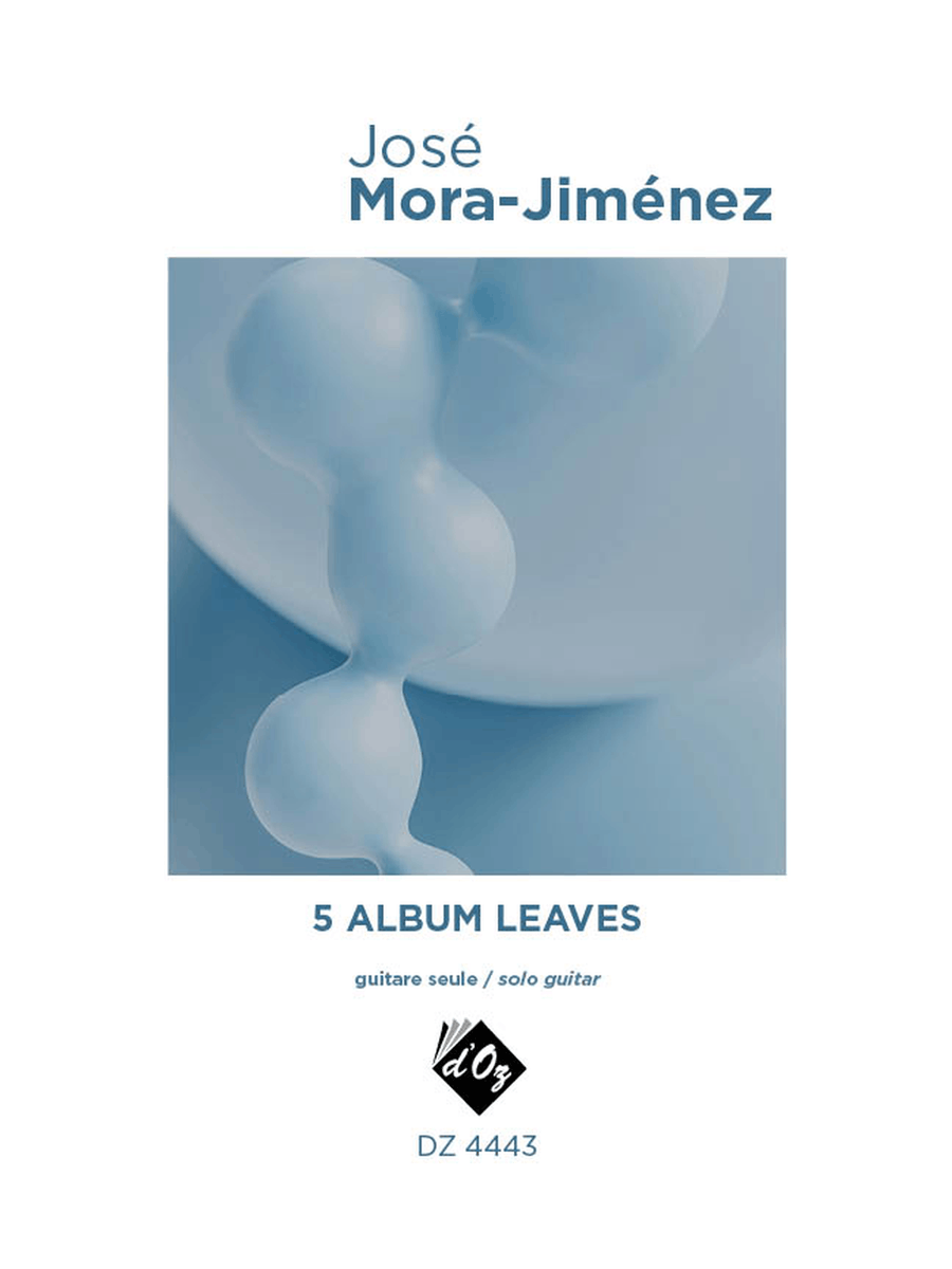 5 Album Leaves Classical Guitar scores gallery preview page 1