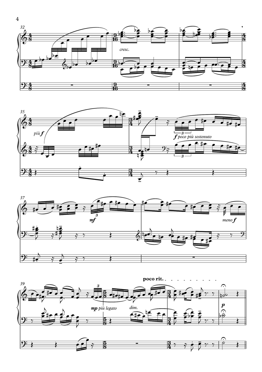 Prelude and Fugue Prelude and Fugue Organ Solo scores gallery preview page 4