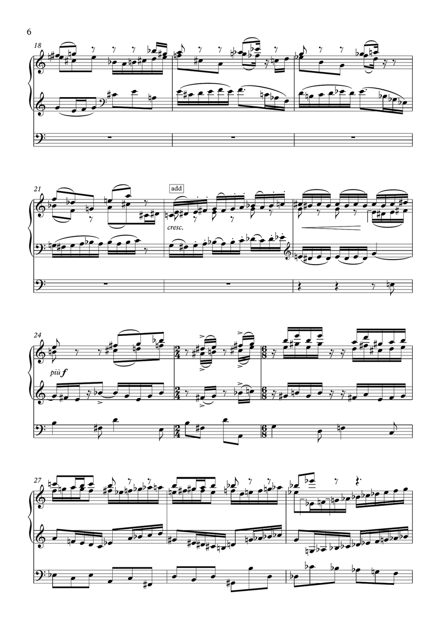 Prelude and Fugue Prelude and Fugue Organ Solo scores gallery preview page 6