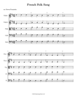 French Folk Song