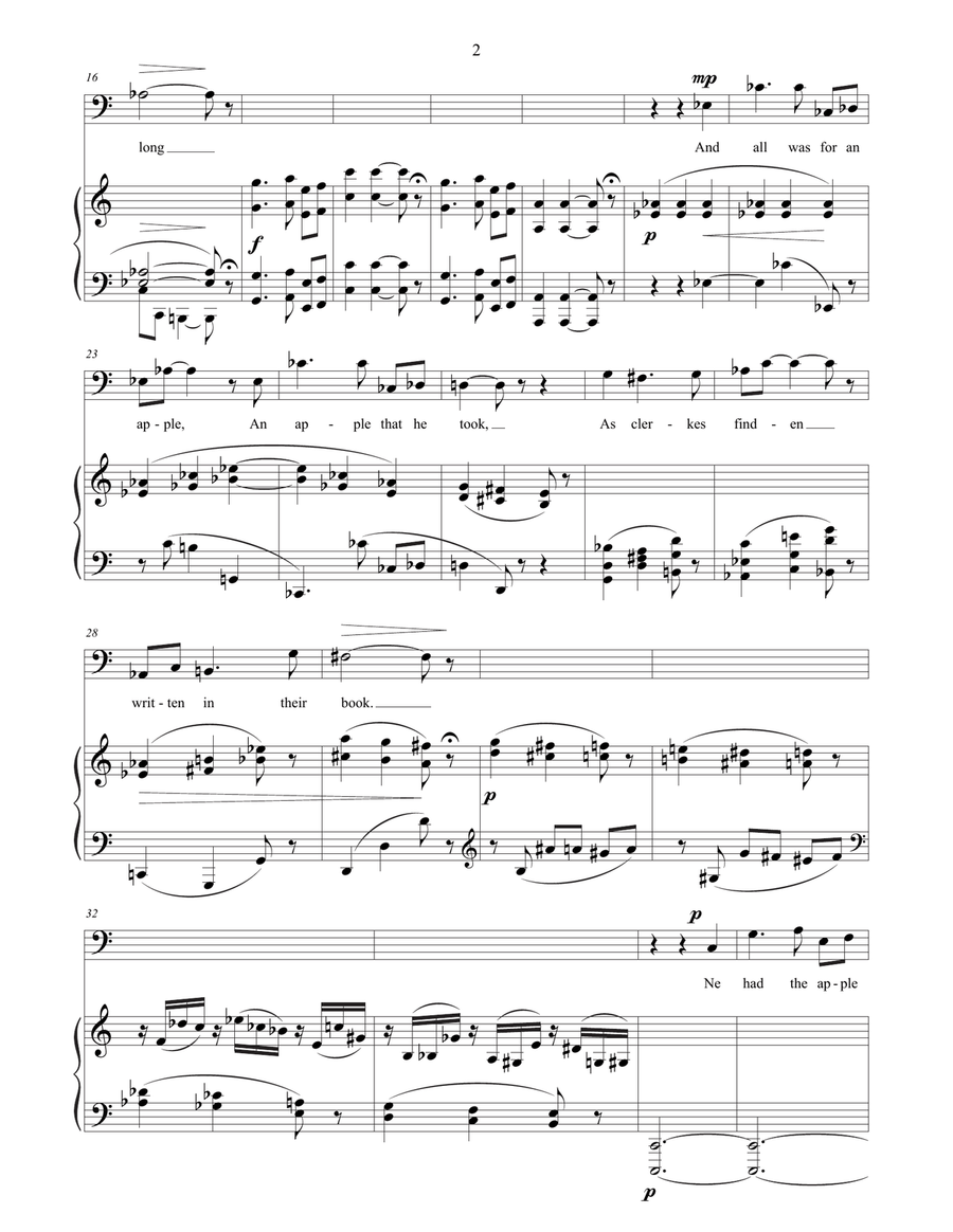 Adam Lay Y-Bounden Adam Lay Y-Bounden Baritone Horn TC scores gallery preview page 2