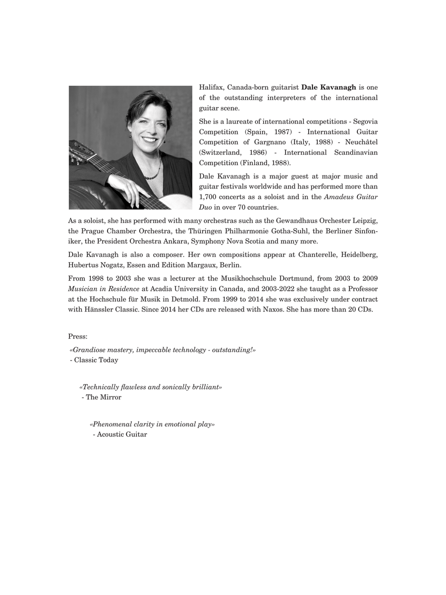 The Ghost of Peggy’s Cove Classical Guitar scores gallery preview page 2