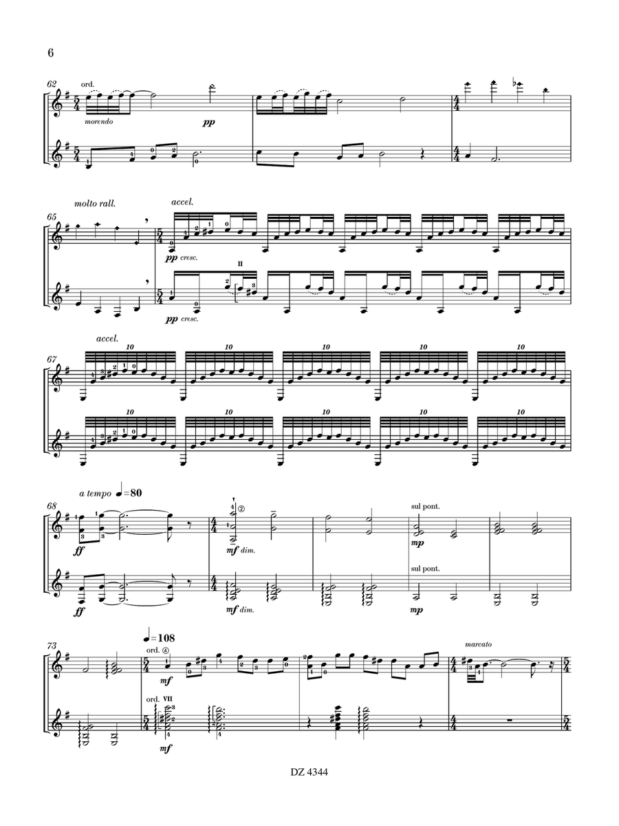 The Ghost of Peggy’s Cove Classical Guitar scores gallery preview page 6