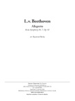 Allegretto (from Symphony No. 7, Op. 92)