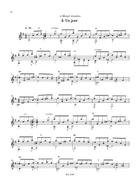 Réminiscences Classical Guitar scores gallery preview page 6