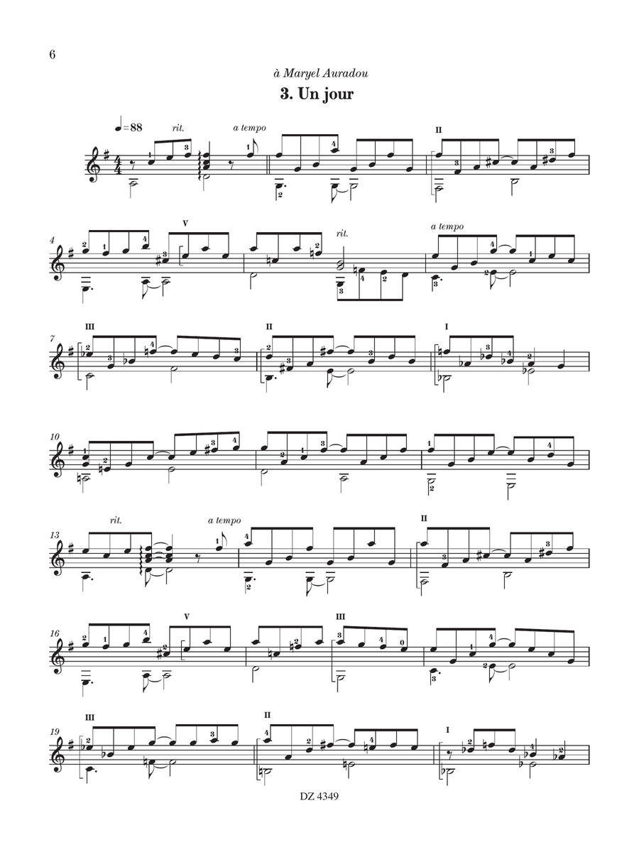 Réminiscences Classical Guitar - Digital Sheet Music page 6
