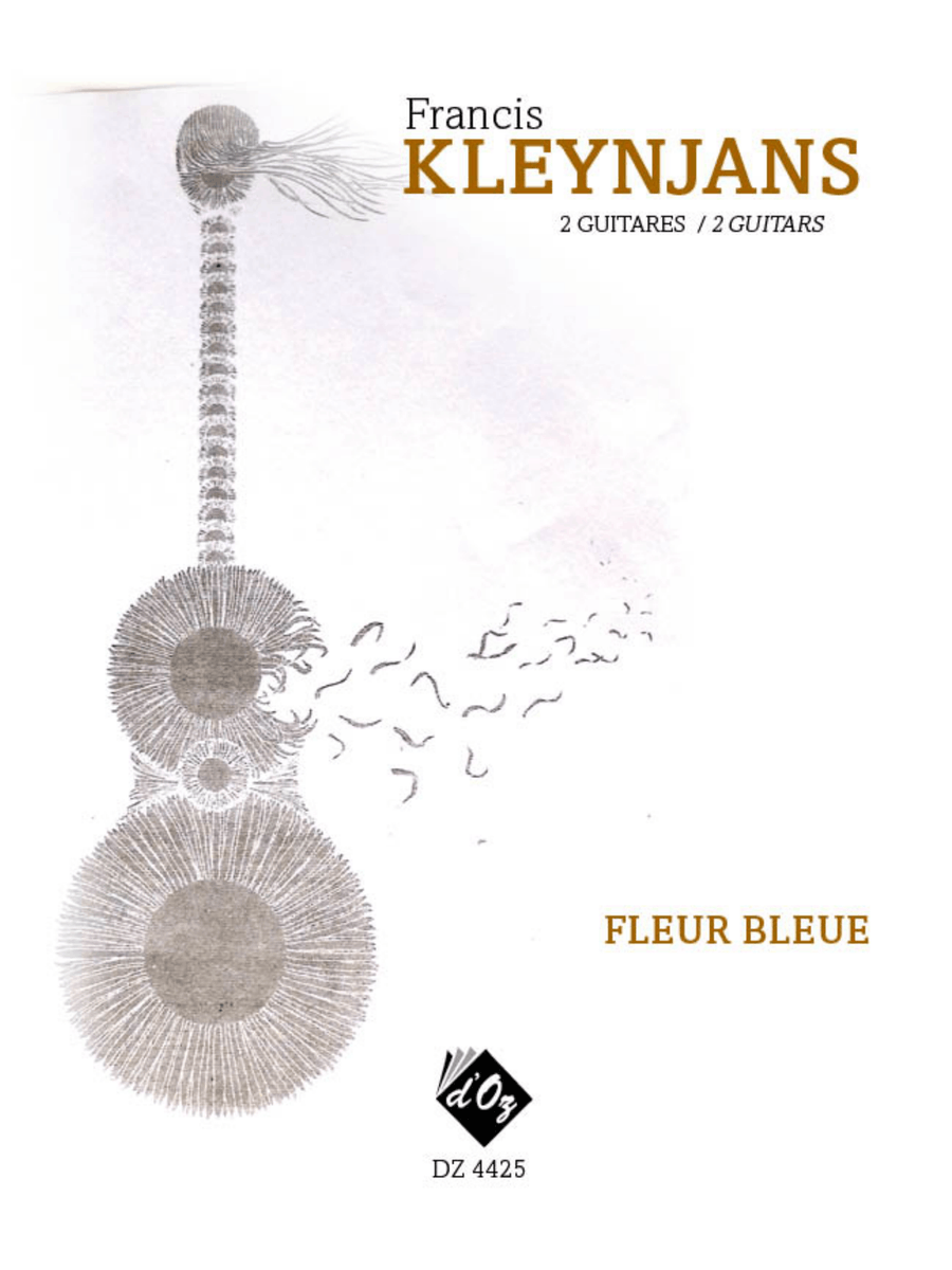 Fleur bleue Fleur bleue Classical Guitar scores gallery preview page 1