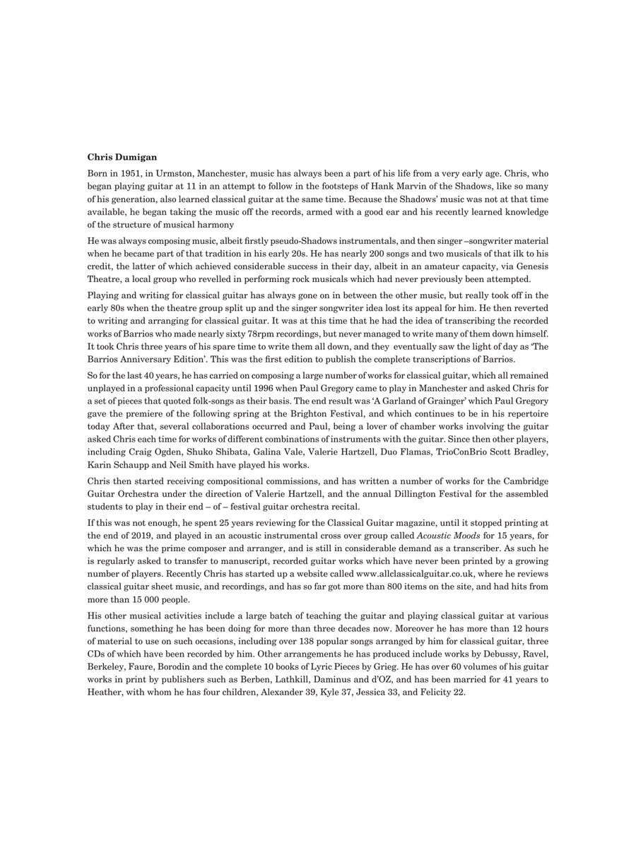 French Suite No. 1, BWV 812 Classical Guitar scores gallery preview page 3