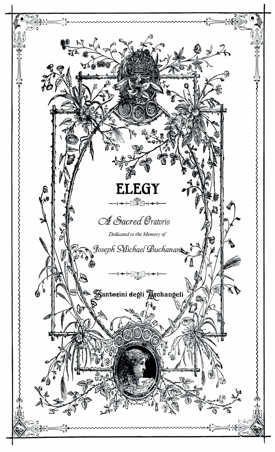 Elegy: Oratorio for Joseph Michael Buchanan Divisi scores gallery preview page 2