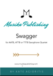Swagger - for (Flexible) Saxophone Quartet