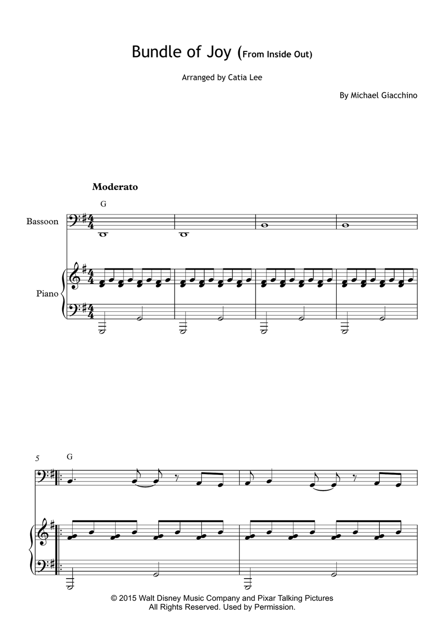 Bundle Of Joy Bundle Of Joy Bassoon scores gallery preview page 2