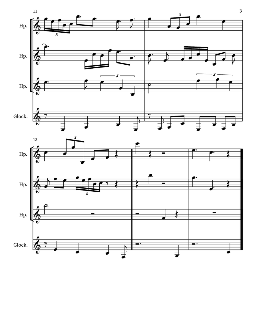 Prayerful Musing 56 Prayerful Musing 56 Small Ensemble scores gallery preview page 3