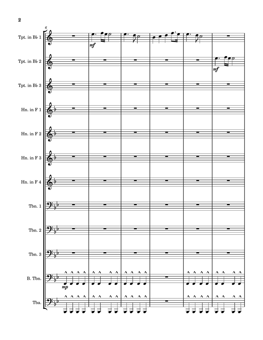 Good Morning Good Morning Brass Ensemble scores gallery preview page 2