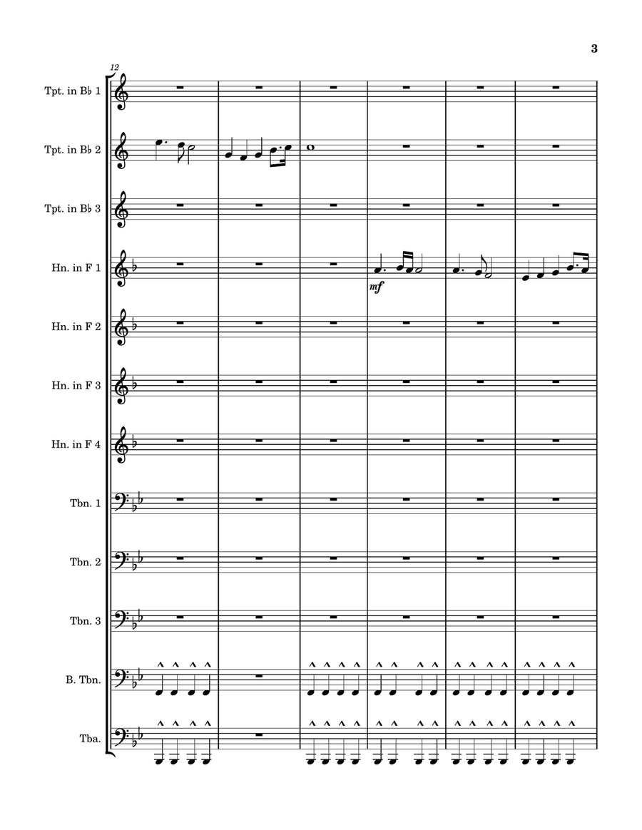 Good Morning Good Morning Brass Ensemble scores gallery preview page 3