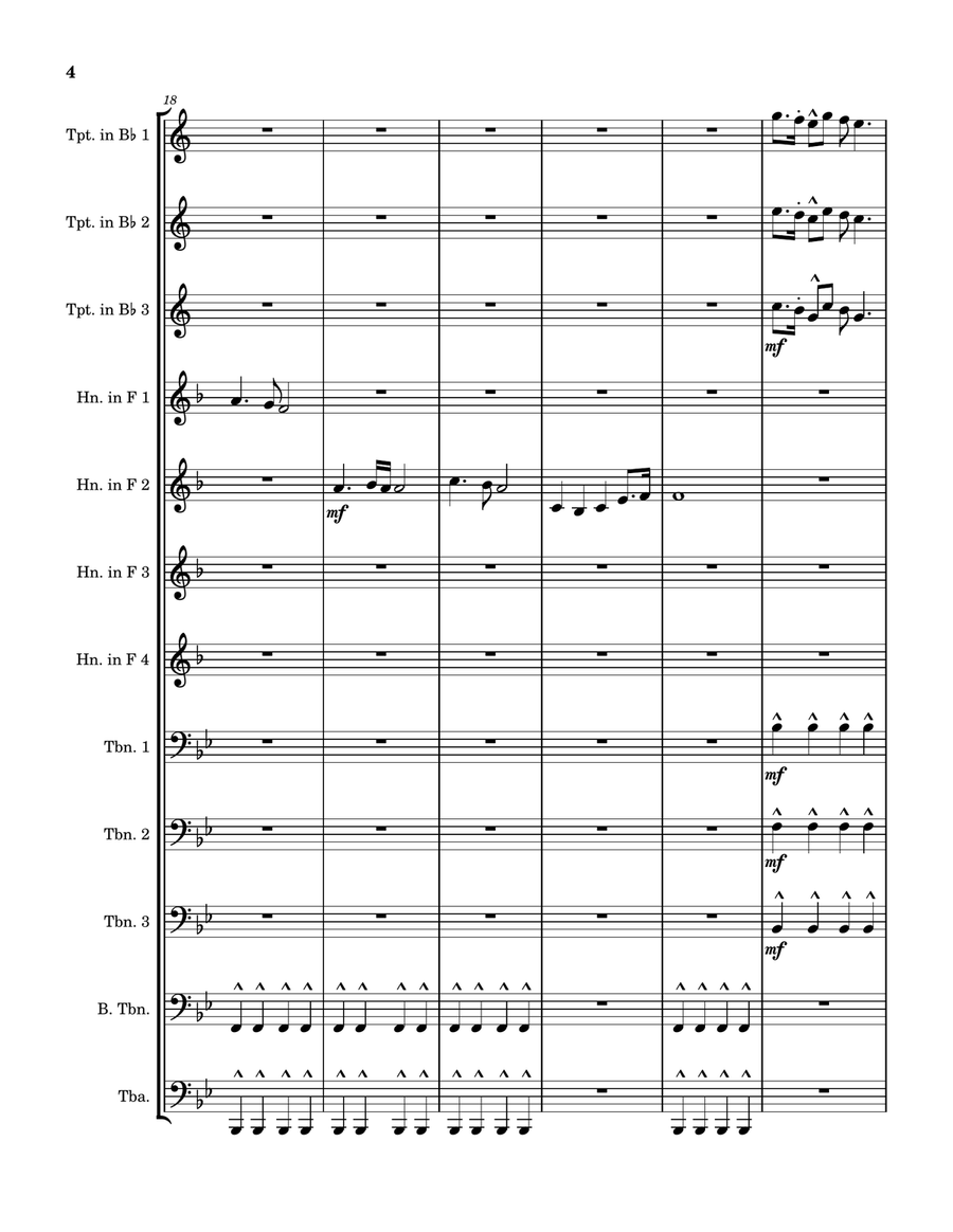 Good Morning Good Morning Brass Ensemble scores gallery preview page 4