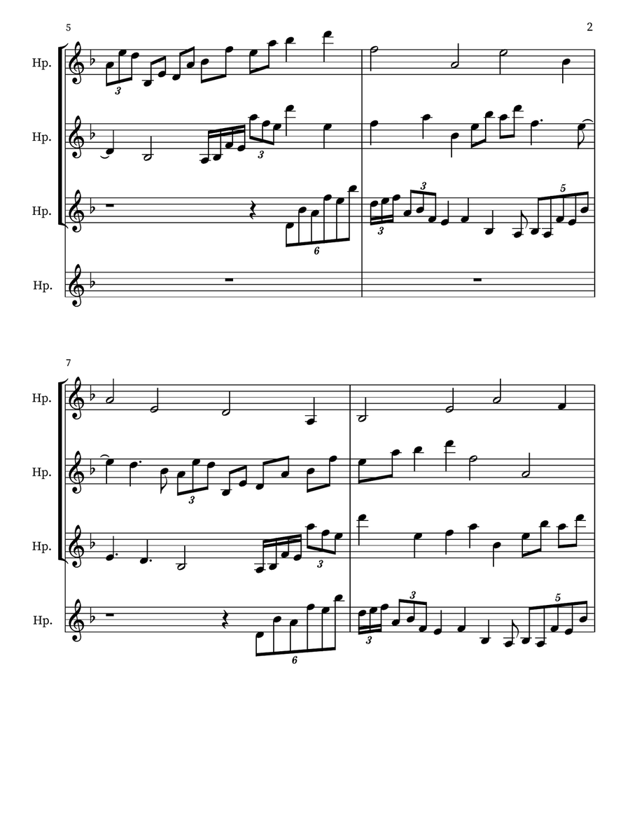 Prayerful Musing 57 Prayerful Musing 57 Small Ensemble scores gallery preview page 2