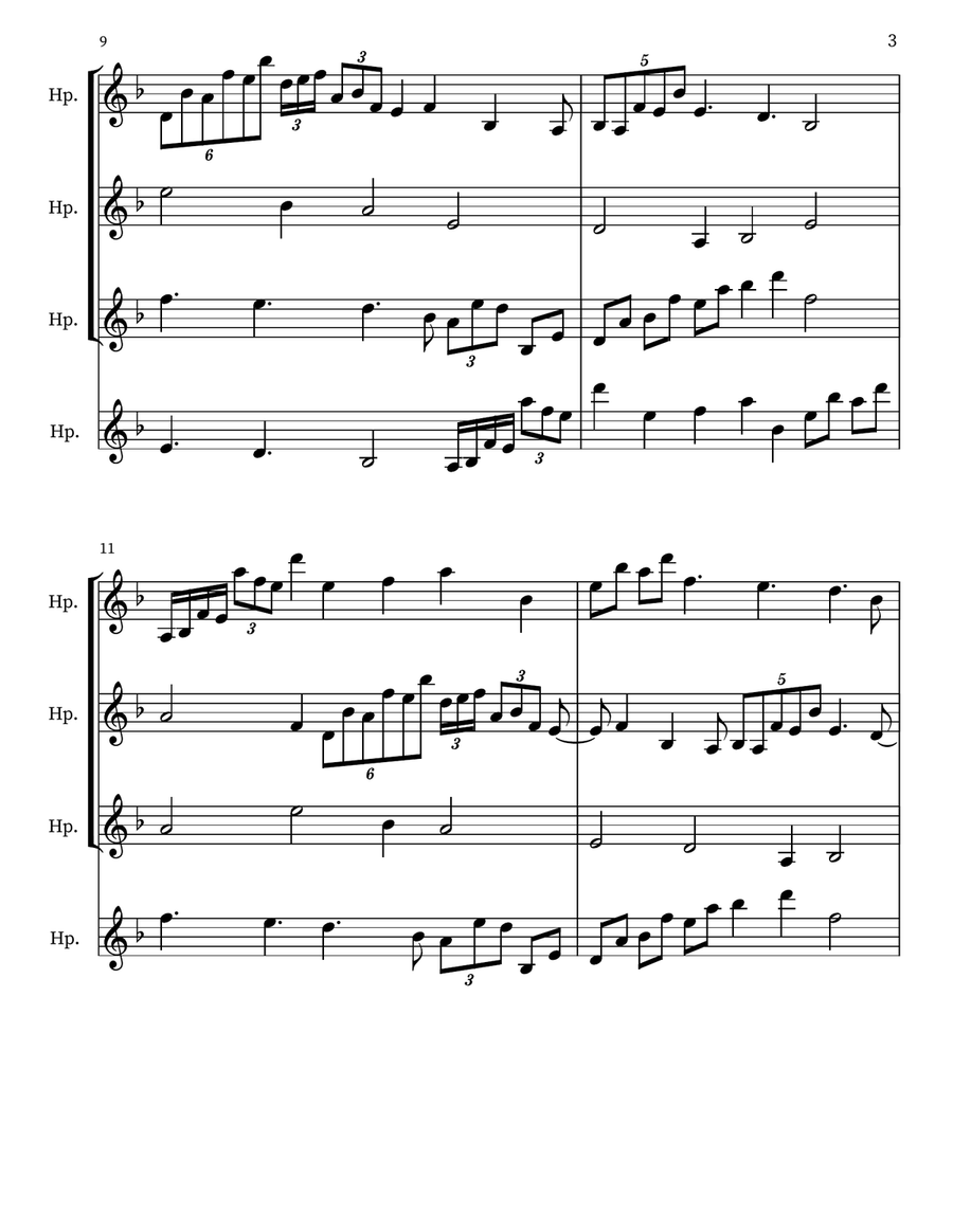Prayerful Musing 57 Prayerful Musing 57 Small Ensemble scores gallery preview page 3