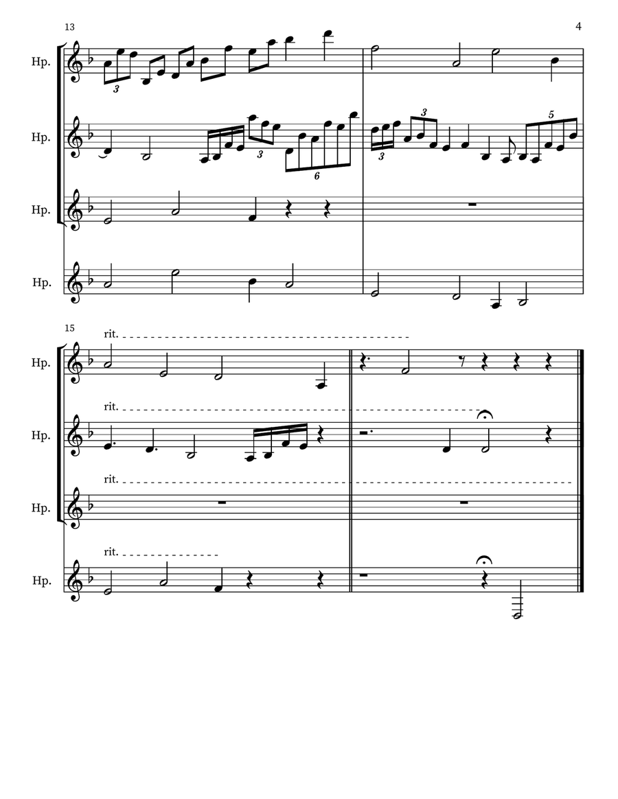Prayerful Musing 57 Prayerful Musing 57 Small Ensemble scores gallery preview page 4
