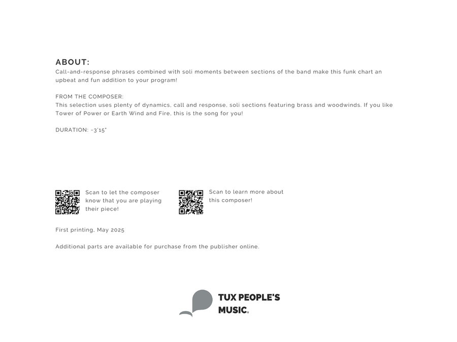 Funk for 200 Jazz Ensemble - Digital Sheet Music page 3