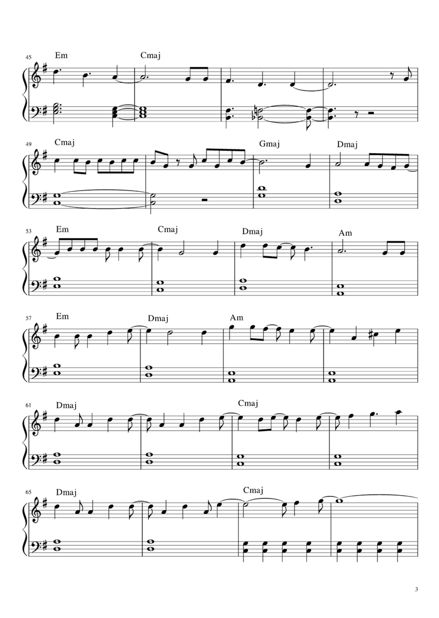 Let It Go Let It Go Easy Piano scores gallery preview page 3