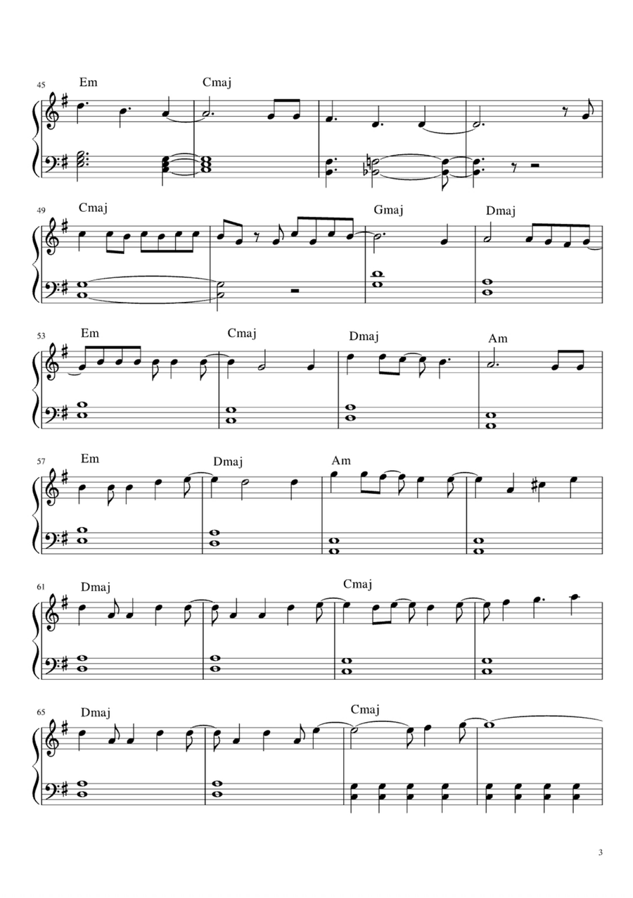 Let It Go Let It Go Easy Piano scores gallery preview page 3