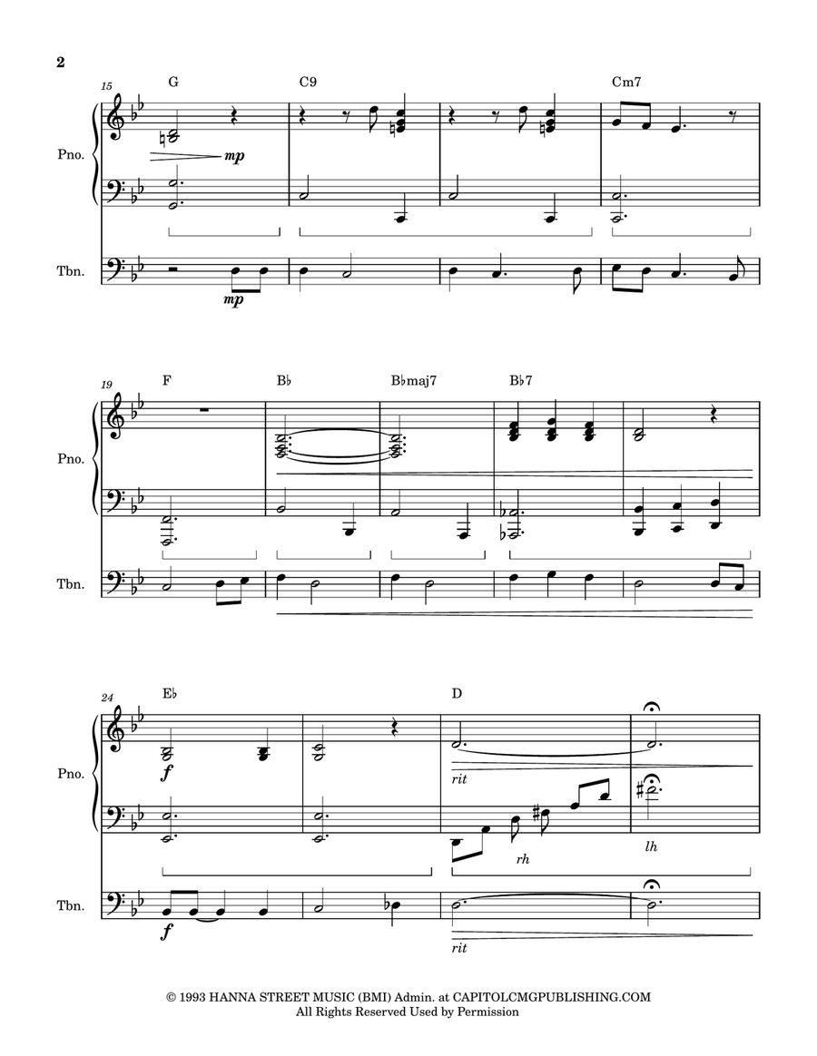 There's Something About That Name Piano scores gallery preview page 2